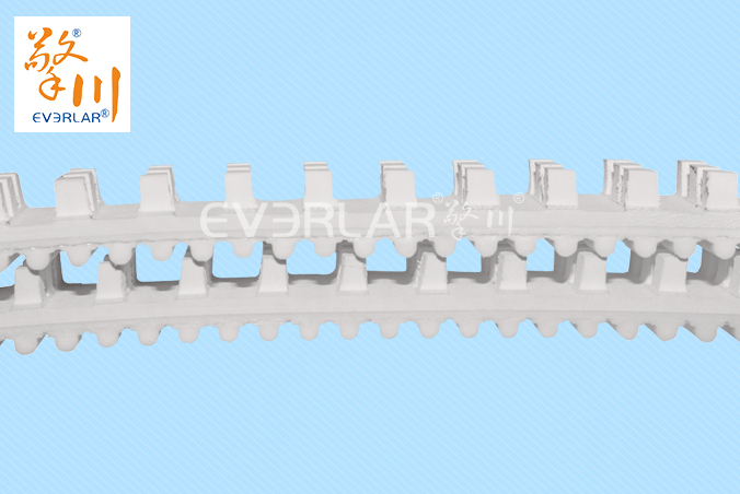 PU同步帶加白膠開(kāi)槽